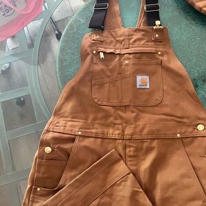 Carhartt Tan Work Overalls